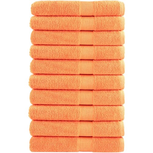 Furnova Premium brisače SOLUND 10 kos oranžna 80x200 cm 600 g/m2, (21916634) Cene