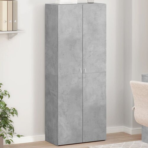 vidaXL Arhivska omara betonsko siva 60x32x153 cm inženirski les Cene