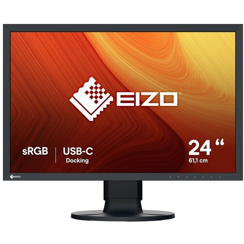 Eizo 61.1cm (24.1&amp;ldquo;) CS2400R 16:10 HDMI+DP+USB-C IPS black retail Slike
