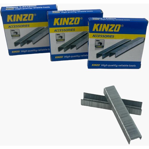Kinzo klemarice za heftalicu, 1.2 x 8mm, 10mm i 12mm, 500 komada Cene