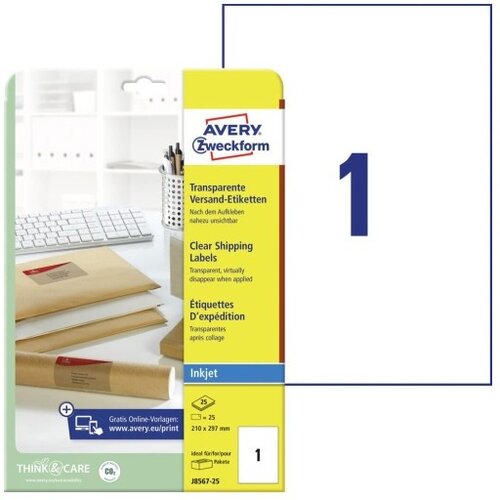  Etikete zweckform j8567 210x297mm 1/25 ZWECKFORM1 Cene