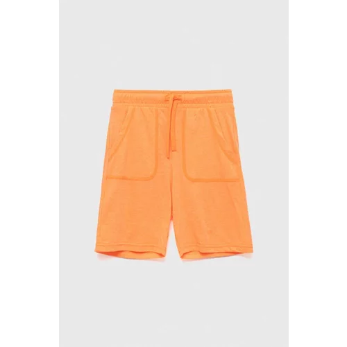 United Colors Of Benetton Kratke hlače oranžna barva