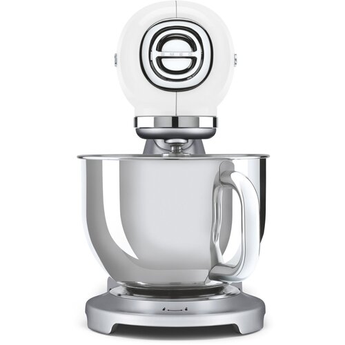 Smeg SMF04WHEU Kuhinjski aparat bel 50&amp;#039;s stil, 4,8 litrska posoda za me&amp;scaron;anje in dodatki Slike