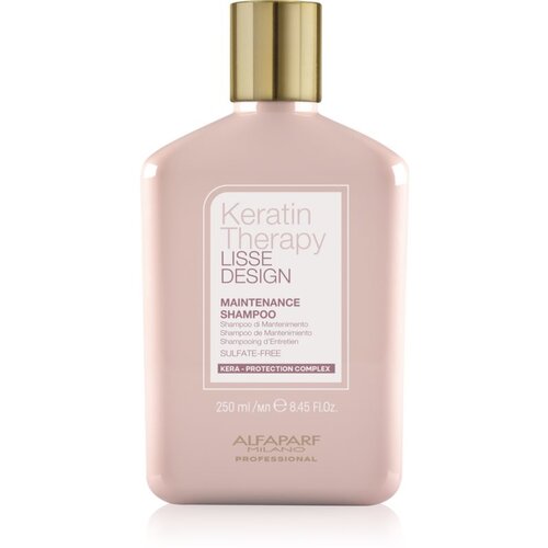 ALFAPARF MILANO Keratin Therapy Lisse Design nježni šampon za sjajnu i mekanu kosu 250 ml Cijene