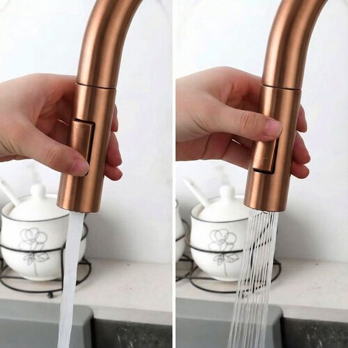 REA Bath Kuhinjski me&amp;scaron;alnik Eco Fresh Brush Copper Slike