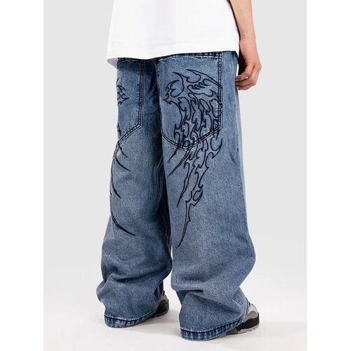 Affliction Tribal &amp;amp; Wings Kavbojke stonewash Slike