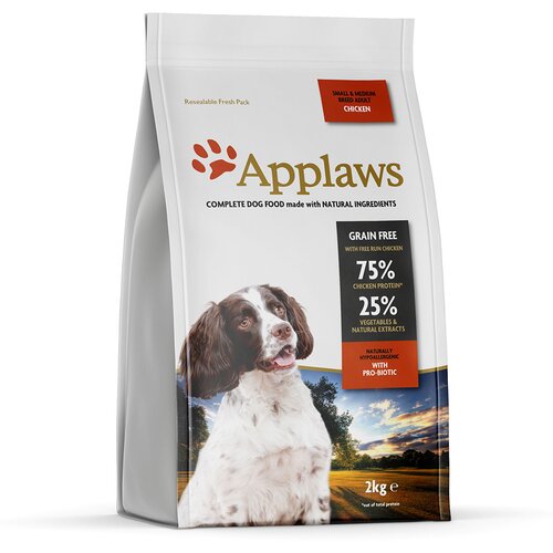 Applaws Adult pi&amp;scaron;čanec za majhne in srednje velike pse - Varčno pakiranje: 2 x 2 kg Slike