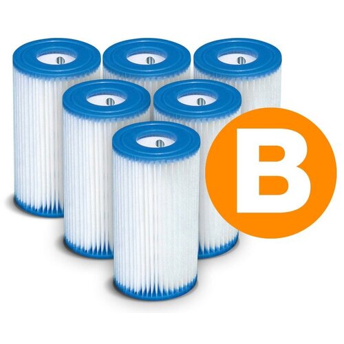 Intex set filtera za pumpu Tip B 6 kom 29005 x6 Slike