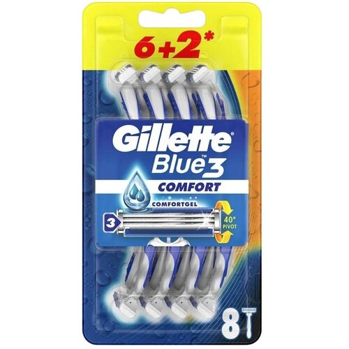 Gillette blue 3 brijači comfort 8/1 Slike