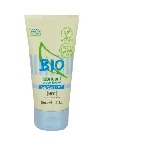 HOT Bio Bio Sensitive - veganski lubrikant na bazi vode (50 ml) Slike