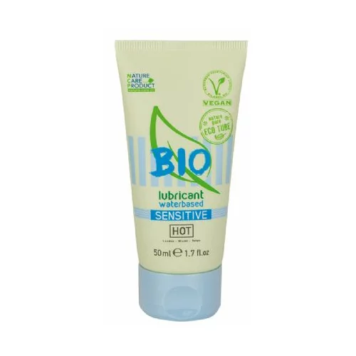 HOT Bio Bio Sensitive - veganski lubrikant na bazi vode (50 ml)