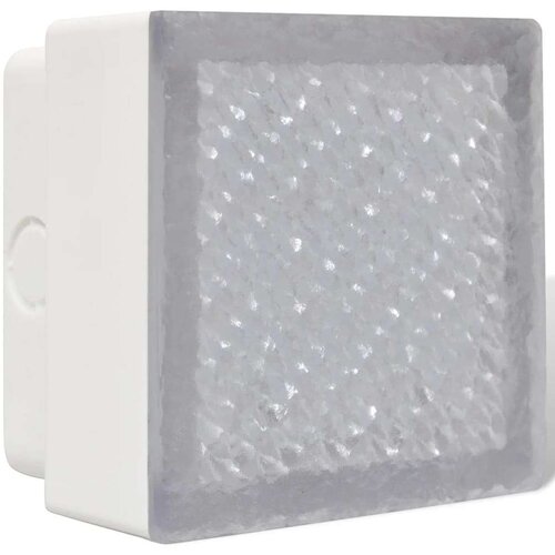 VidaXL 2 x LED Talna Vgradna Svetilka 100 x 100 x 68 mm Slike