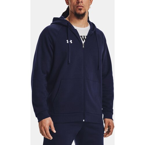 Under Armour Sweatshirt UA Rival Fleece FZ Hoodie-BLU - Men Slike