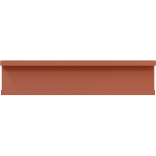  Polica na zidu 2 pcs Crvena 40 x 9 x 3 cm Konstruirano drvo Slike