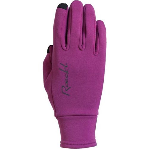 Roeckl Zimske jahalne rokavice &amp;quot;Weldon&amp;quot;, berry - 6.5 Slike