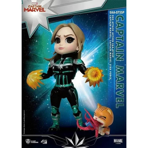 BEAST Kingdom Avengers Captain Marvel: Carol Danvers (Različica Star Force) EAA-075SP Akcijska figurica Egg Attack, večbarvna, (20839869)