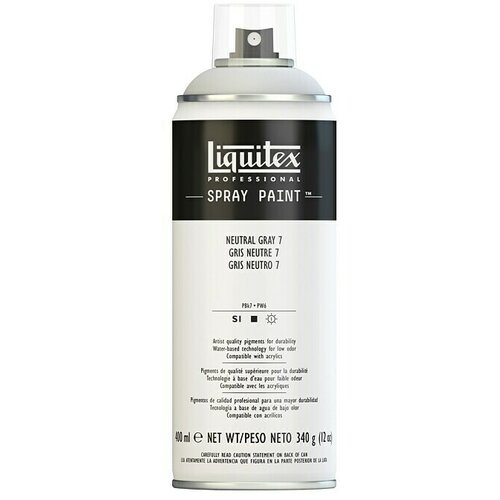 LIQUITEX Professional Sprej u boji (Neutral Gray 7, 400 ml) Slike