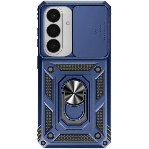AVIZAR Ovitek za Galaxy S26 z magnetnim obročem in drsnim pokrovčkom kamere, Modra, (5000274709) Cene