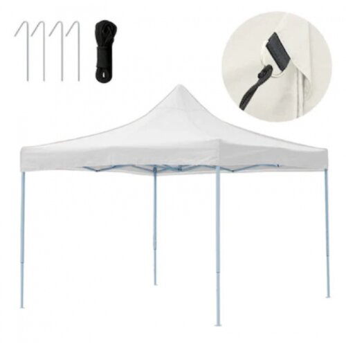 Olimp Sport Paviljon Sa Mehanizmom 3x3m Beli Cene