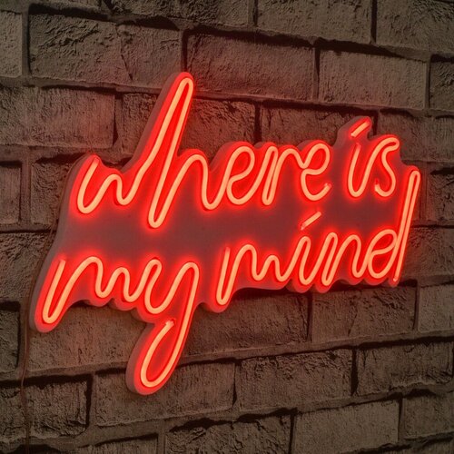 Wallity dekorativno led osvetljenje where is my mind, crveno Cene