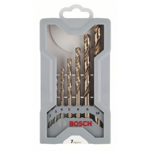 Bosch 7-delni mini X-Line set burgija za metal HSS-Co, 135° 2 3 4 5 6 8 10 mm ( 2608589296 ) Cene