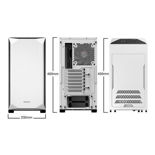 Be Quiet! Kući&amp;scaron;te Pure Base 500 White BG035 Slike