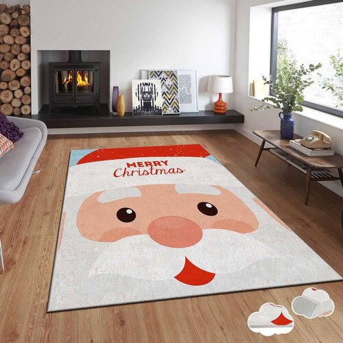 Conceptum Hypnose tepih s novogodišnjim motivima Asr-Crpt-85, Pravougaoni, 180 x 280 cm, Šareni Cene