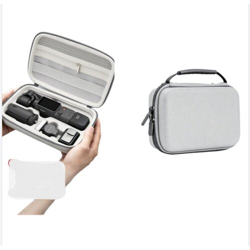 INF Prenosni etui za DJI Pocket 4 &mdash; trdo poliester+EVA za&scaron;čitno ohi&scaron;je Gray, (5000266895) Cene