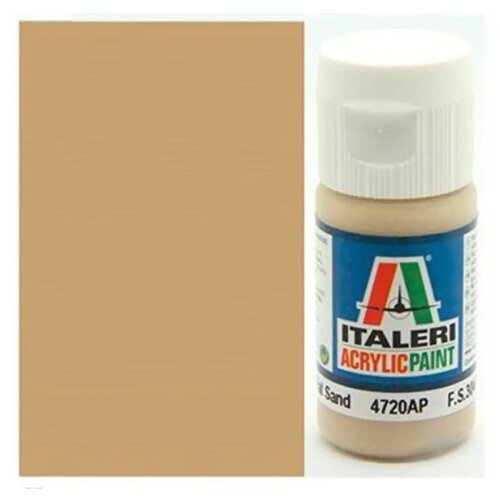 Italeri Flat Sand (4720AP) - Mat peščena barva za makete 20ml Cene