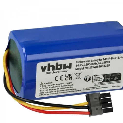 VHBW Baterija za Proscenic M8 / M8 PRo, 3200 mAh