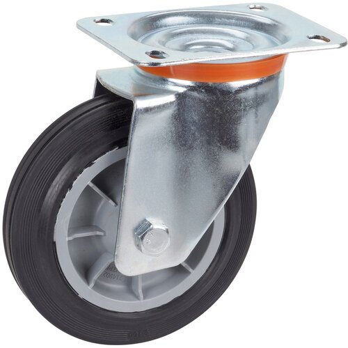 DÖRNER + HELMER 715902 TPE okretni kotač 160x36mm Rola, ploča 140x110mm, PP obod sivi, Trkr. 150 kg Cijene