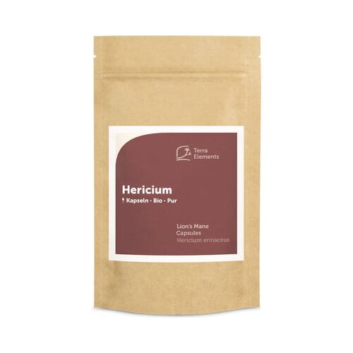 Terra Elements kapsule Hericium, bio Cene