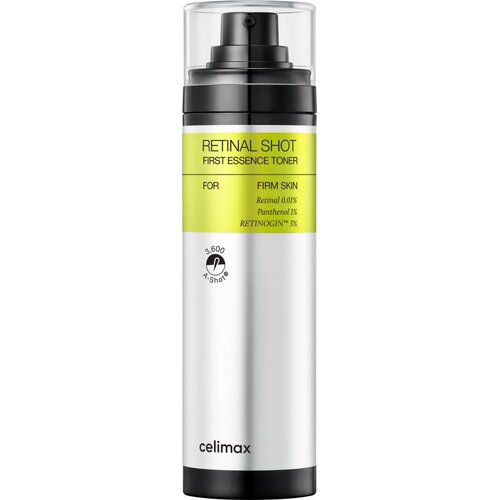 Celimax Retinal Shot First Essence Toner posvjetljujući toner za lice s učvr&amp;scaron;ćujućim učinkom 80 ml Slike