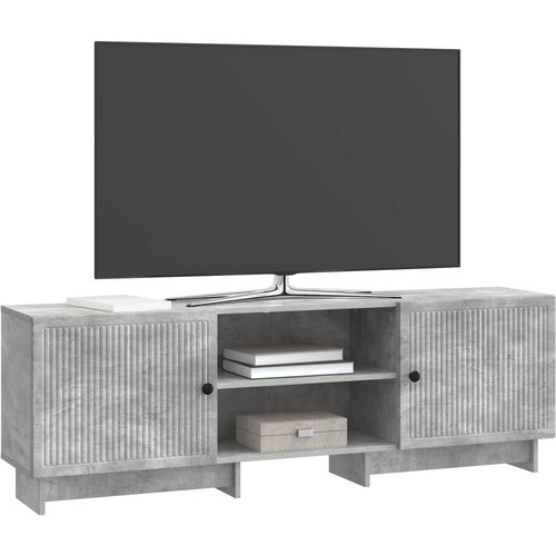  ormar Betonsko Siva 150 x 31 x 50 cm Konstrukcijsko drvo Slike