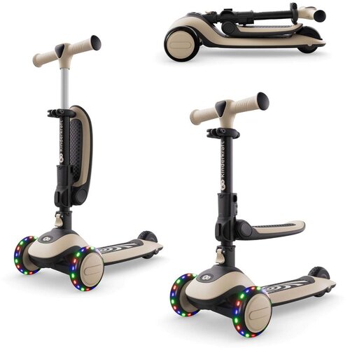Kinderkraft romobil HALLEY 2, Stone white Cijene