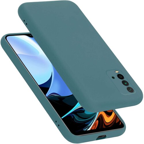 Cadorabo Ohišje je združljivo z Xiaomi RedMi 9T in tekoča zelena - Zaščitni ovitek iz prožnega silikona TPU, (20860196) Cene