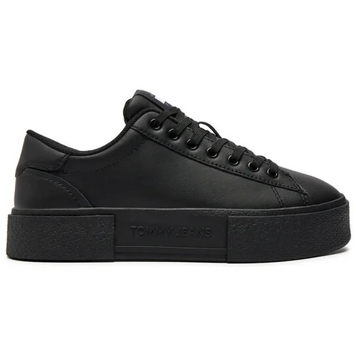 Tommy Jeans Superge Foxing Flatform Sneaker EN0EN02567 Črna