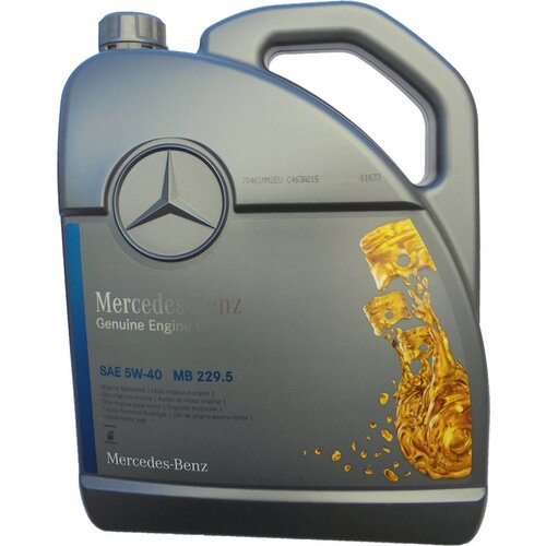 Mercedes-Benz MOTORNO OLJE MERCEDES 5W-40 5L MB229.5 Slike