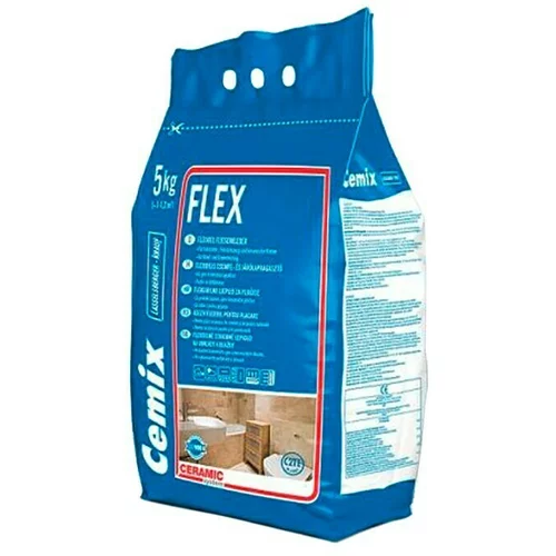 Cemix Fleksibilno ljepilo za pločice Flex C2TE S1 (5 kg)