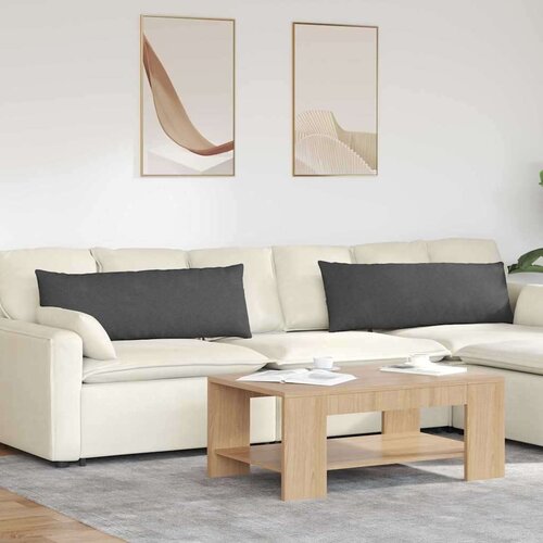 vidaXL jastučići za sofu 2 pcs tamno siva 120 x 40 cm kordura tekstil Cijene