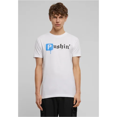 MT Men Men's T-shirt Pushin - white