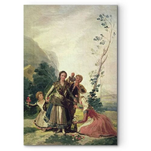  Slika - Francisco Goya &amp;ndash; Spring or the Flower Seller 20x30 Akustična Slike