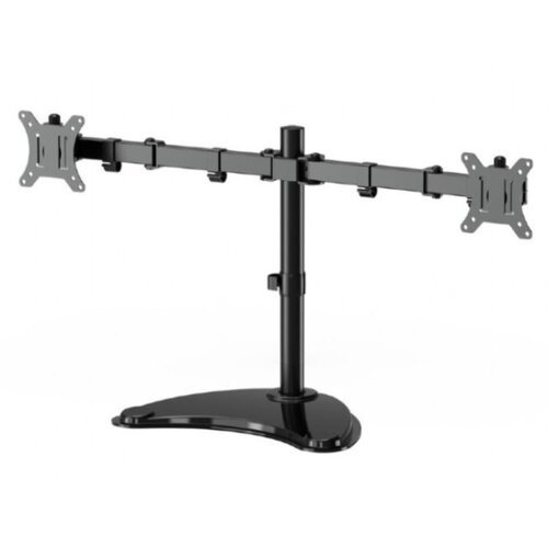 Gembird MS-D2ST-02 Monitor desk stand (rotate, tilt, swivel), 13&amp;rdquo;-32&amp;rdquo;, black Slike