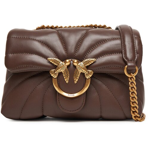 Pinko Ročna torba Love Puff Mini Cl AI 24-25 PLTT 100039 A1EX Rjava Slike