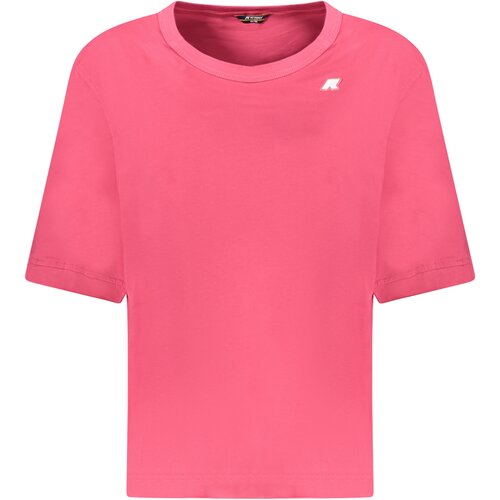 K-Way SHORT SLEEVE T-SHIRT WOMEN PINK Slike
