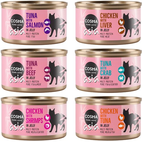 Cosma Ekonomično pakiranje Asia u želeu 24 x 85 g - Mješovito pakiranje (6 vrsta) Cijene