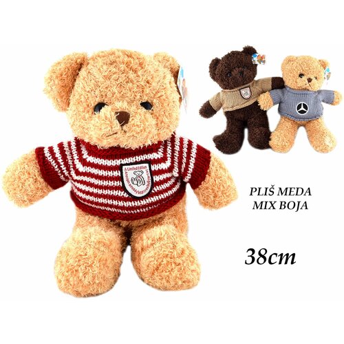  plišani medved u džemperu 38cm 381987 Cene
