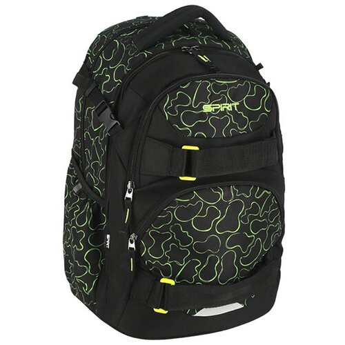 Spirit Ranac Vinero Fresh 10/24 48x31x26cm crna fluo zelena Cene