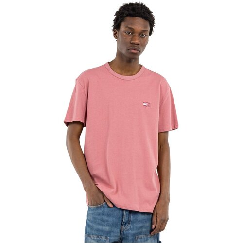 Tommy Jeans Majice s kratkimi rokavi DM0DM20322 Rožnata Cene