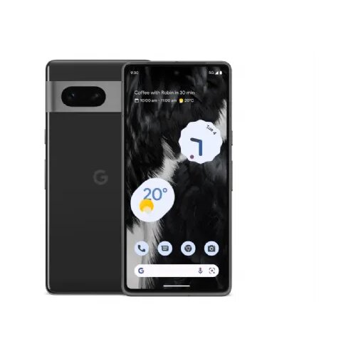 Google Pixel 7 5G Smartphone 128 GB 16 cm (6.3 palac) crna Android&amp;trade; 13 Dual-SIM Slike